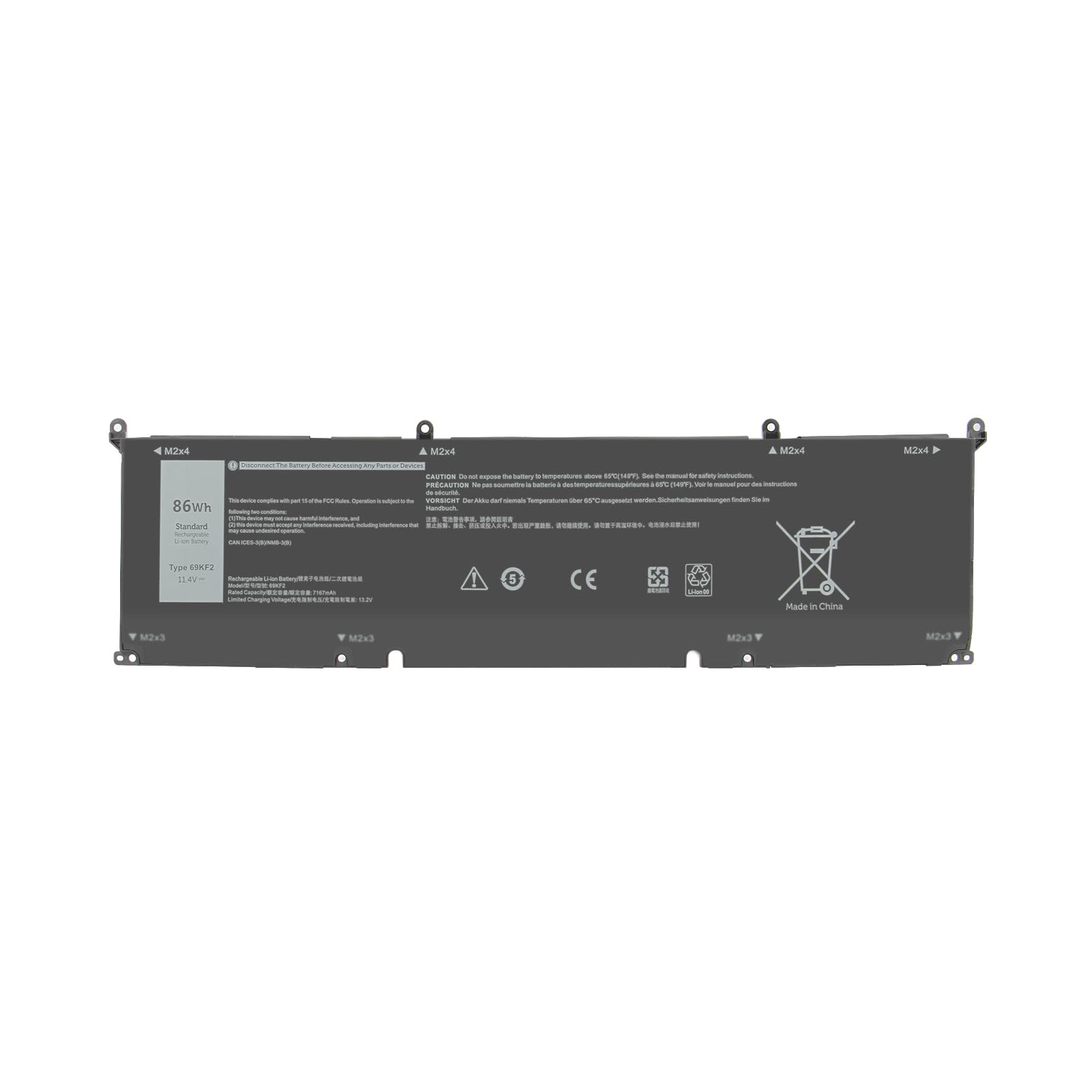 Dell Alienware 15/17 R3/R4/R5 Gaming Battery (69KF2)