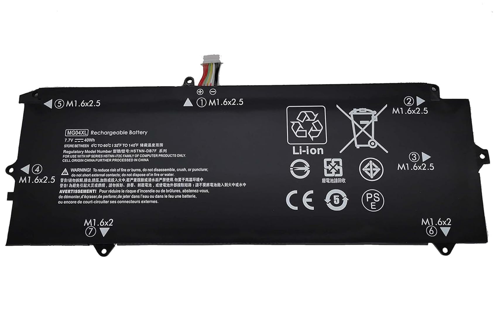 HP Elite x2 1012 G1/G2 Detachable Tablet Battery (MG04XL)