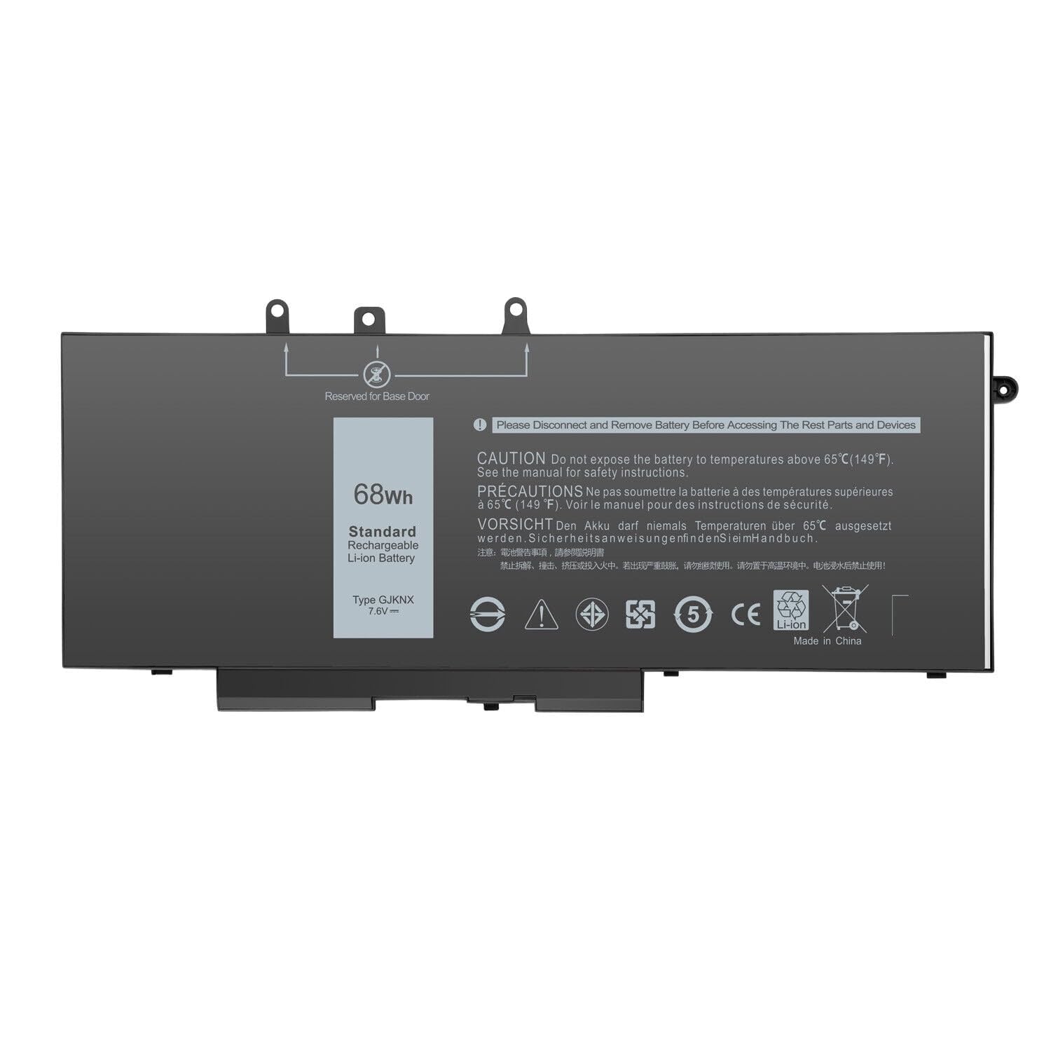 Dell Latitude 5280/5480/5490 High-Capacity Internal Battery (GJKNX)