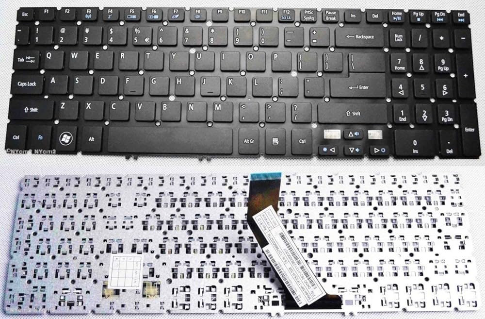 Acer Aspire V5-452G/V5-552G/R7-571 Replacement Keyboard (NK.I1717.03F)