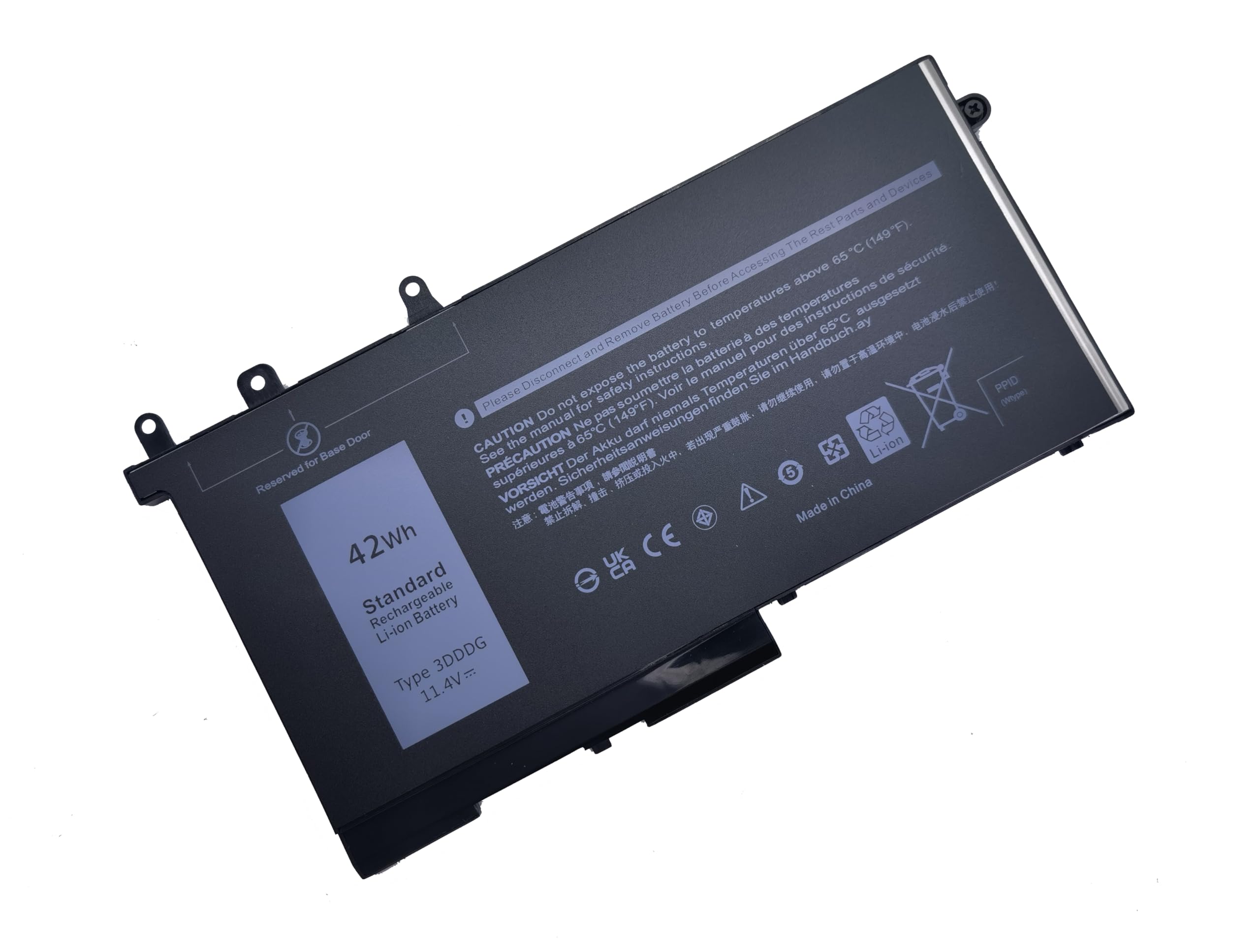 Dell Latitude 5000 Series High-Longevity Battery (3DDDG)