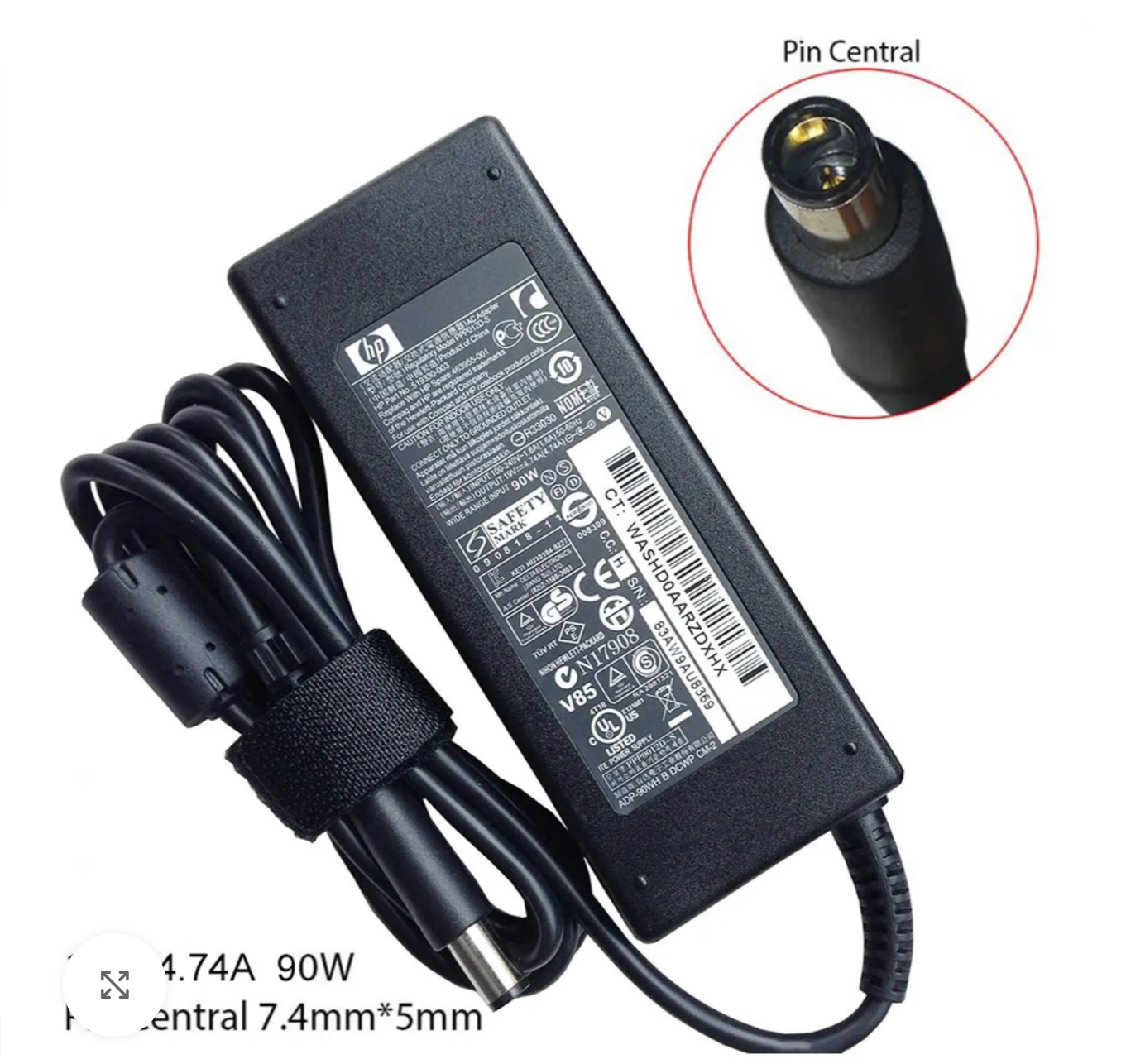 HP EliteBook 8440p charger