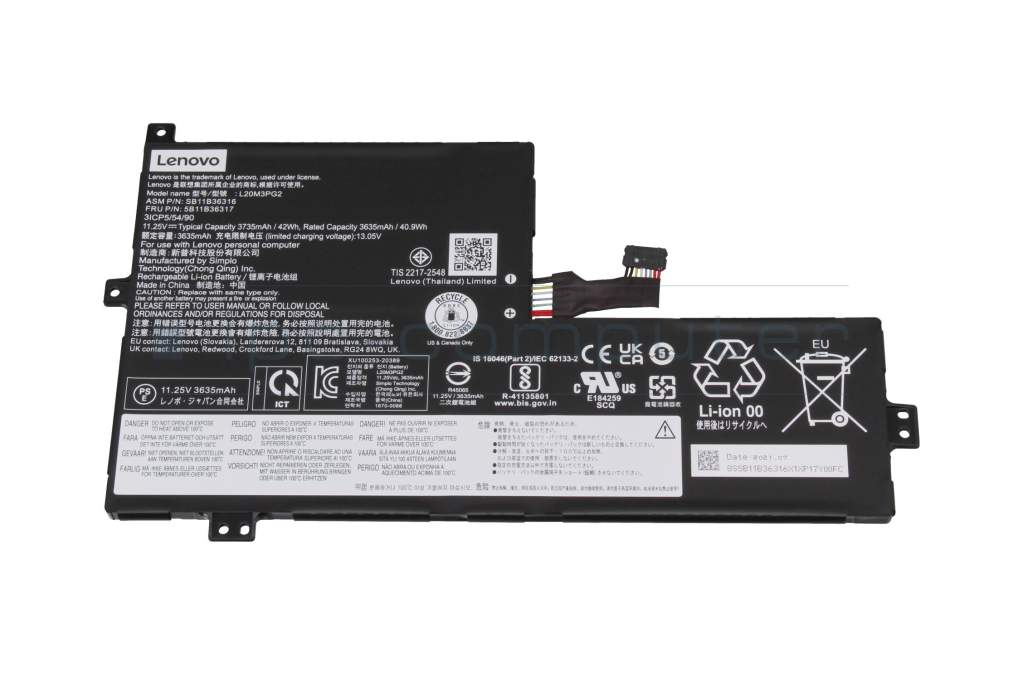 Lenovo Chromebook Gen 3 High-Cycle Longevity Battery (L20M3PG0)