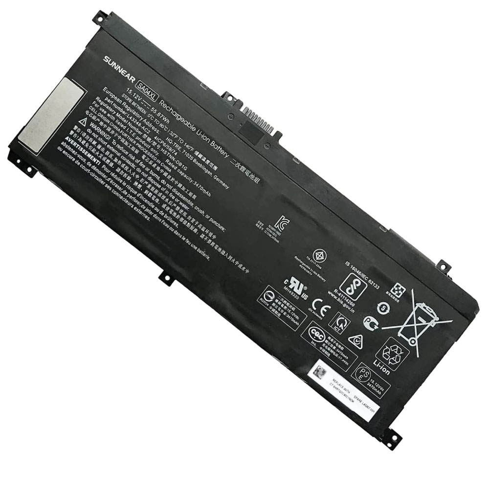 HP Envy x360 15-ds/dr High-Energy Battery (SA04XL)