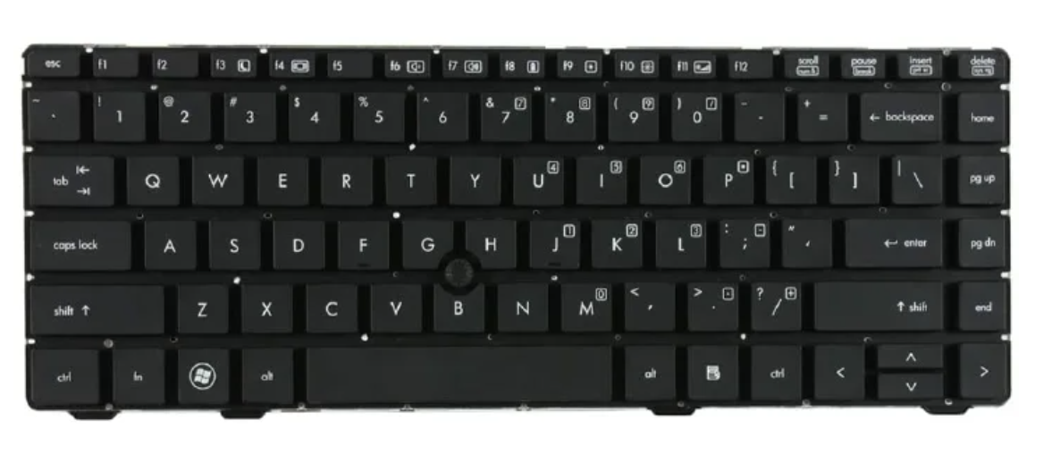 Replacement Keyboard for HP Elitebook 8460P 8460W ProBook 6460b 6465b Series Laptop with Pointer