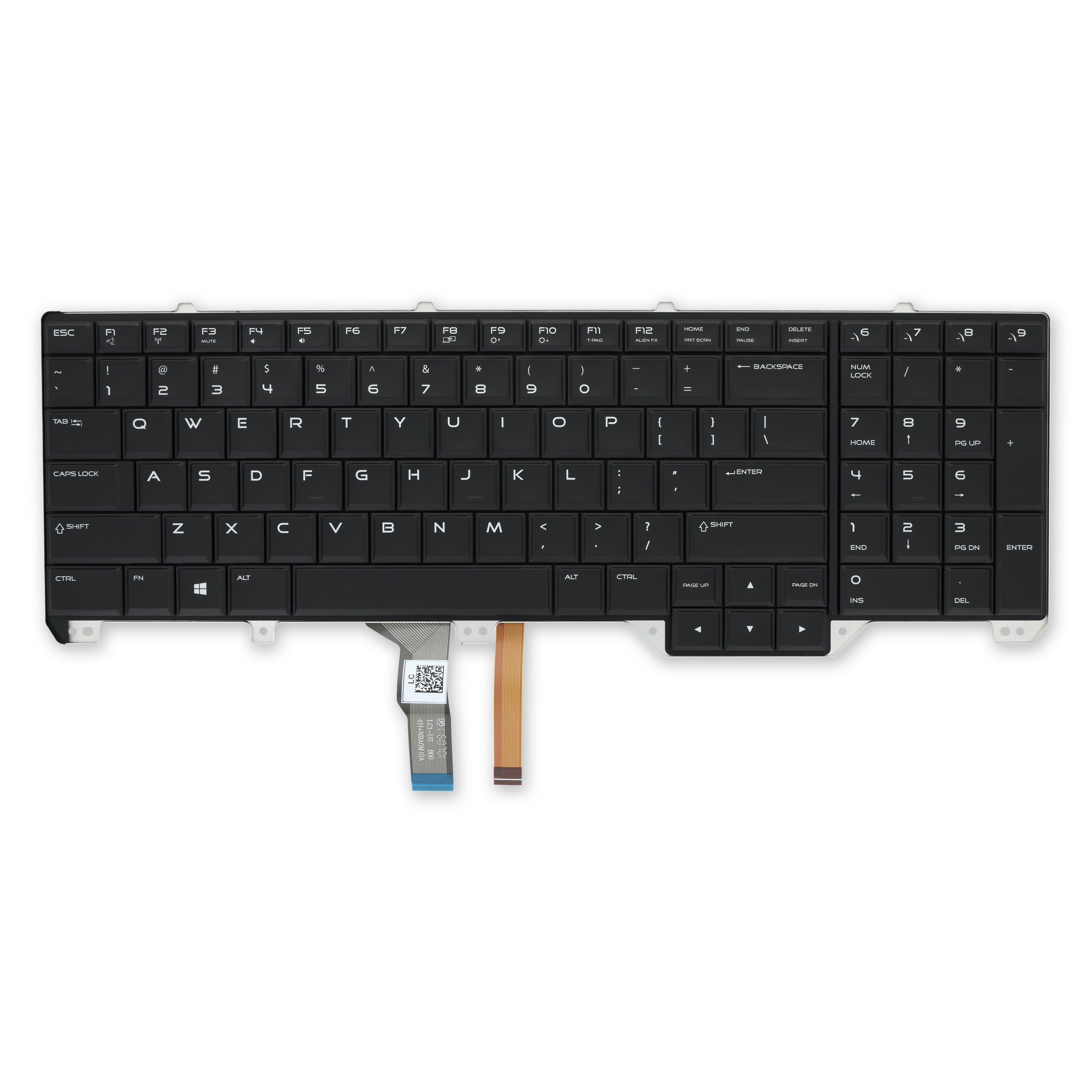 Dell Alienware 15/17 R3/R4/R5 RGB Backlit Replacement Keyboard (07FJ4F)