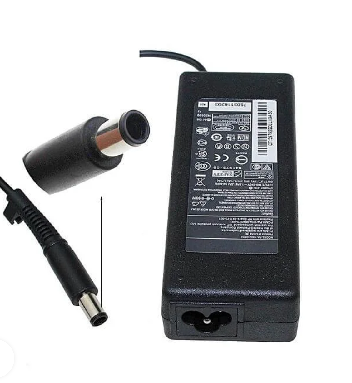 HP 65W 7.4mm Big Pin Laptop Power Adapter
