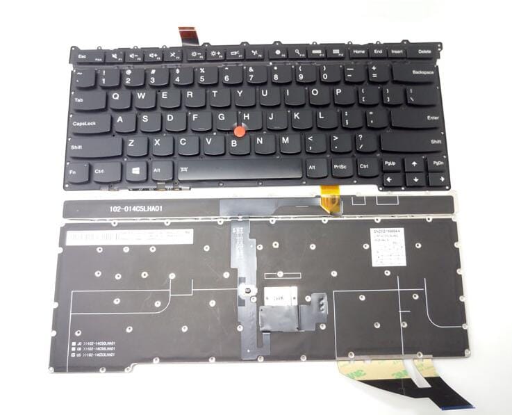 Lenovo ThinkPad X1 Carbon 2015 3rd Gen Backlit Replacement Keyboard (04X6521)