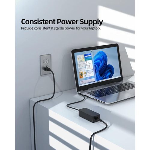 Brand New 65W AC Charger Fit for HP EliteBook 735 745 830 840 850 G6 X360